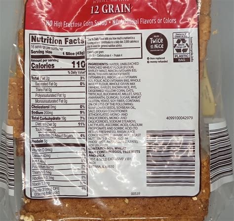 L'Oven Fresh Whole Grains 12 Grain Bread | Aldi Reviewer