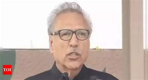 Arif Alvi: Pakistan President Alvi calls for unity amidst 76th ...
