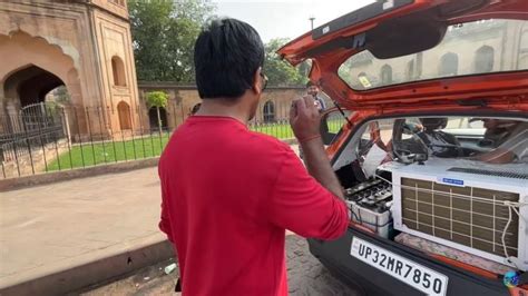 Man Installs Window AC In The Boot Of His Tata Punch