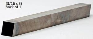 TH1 Miranda HSS Lathe Tool Bit square tool bit blank(3/16 x 3) Lathe ...