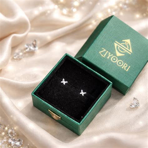 Silver Love Like A Butterfly Studs – ZIYOORI BY HEER