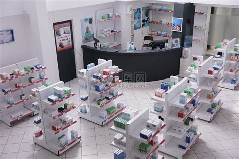 药店里面存在哪些药品货架？