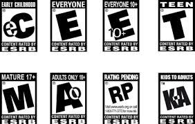 Image result for ESRB Rating Chart