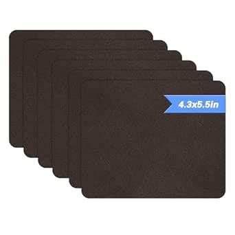 Azobur Sofa Fabric Repair Patch, 6 Piece Microfiber Patches, Self ...
