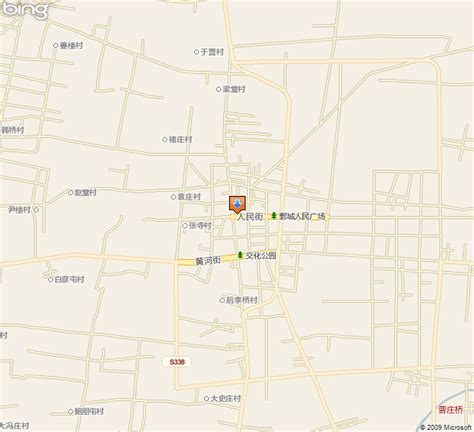 菏泽市鄄城县地图