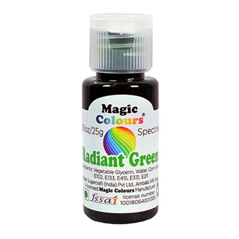 Radiant Green Gel Colour - Magic Colours