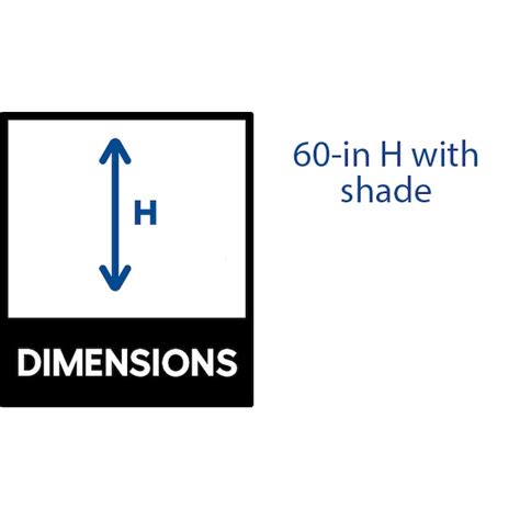 nuLOOM 60-in Black Standard Floor Lamp with Fabric Shade in the Floor ...