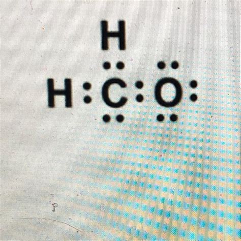 Examine the Lewis structure below. If it is a correct structure for formaldehyde, CH,O, explain ...