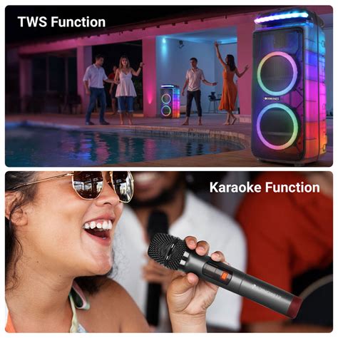 Zebronics Glow Box 8B DJ Speaker