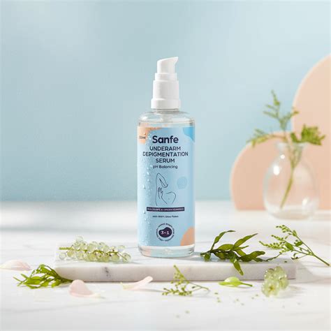 Sanfe Underarm Lightening & Depigmentation Serum for Women - 100ml wit ...