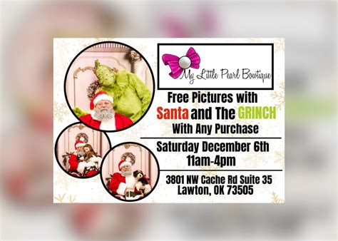 Free pictures with Santa and The Grinch , 3801 NW CACHE RD suite 35 ...