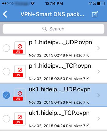 Image result for OpenVPN Setup iPhone