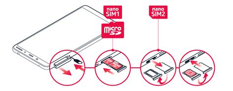 Nokia 3.1 Plus user guide: Insert or remove the SIM and memory card