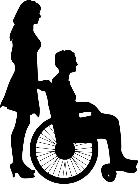 Person In Wheelchair Silhouette at GetDrawings | Free download