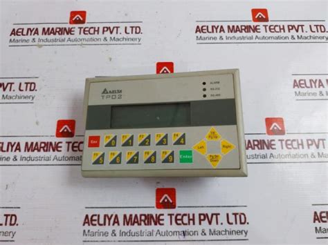 Delta Tp02G-as1 Human Machine Interface Controller 24Vdc 3W – Aeliya Marine