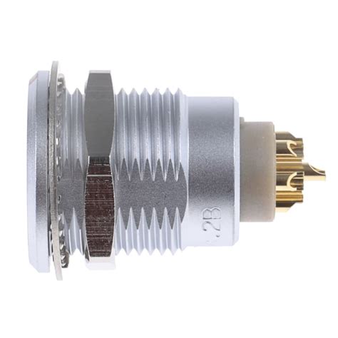 EGG.2B.307.CLL LEMO | LEMO Circular Connector, 7 Contacts, Panel, 18 mm ...