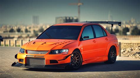 4K, Mitsubishi Lancer Evolution IX, race cars, JDM, car, HD Wallpaper | Rare Gallery