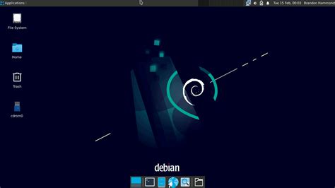 Image result for Debian Linux Desktop