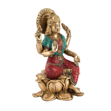 Buy Online Brass Lakshmi Ganesh Saraswati Idol Murti Statue– CraftVatika