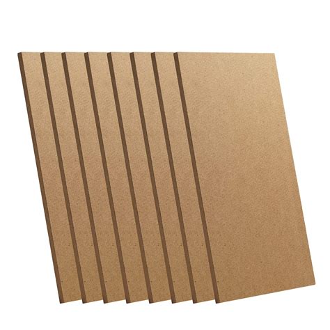Genmitsu CNC Materials Medium Density Fiberboard, 8Pcs 1/5 x 7 x 4 ...