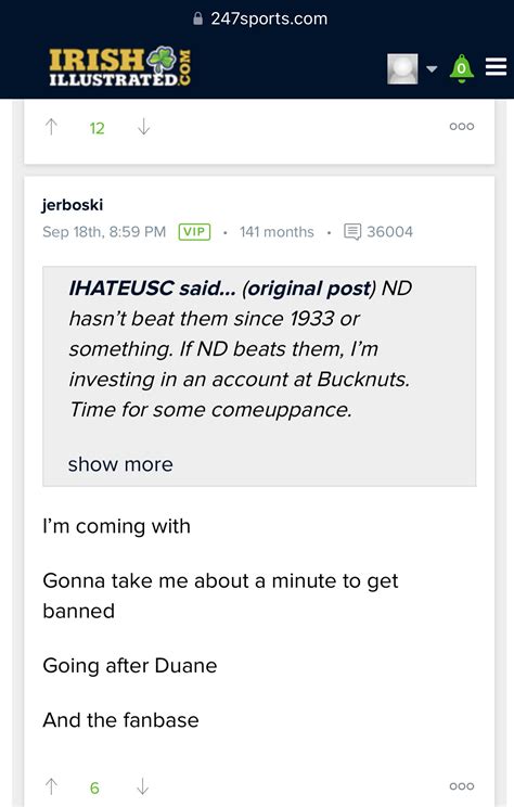 ND 247 VIP going after Duane if they win