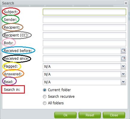 Advanced Email Search