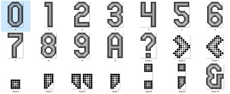 Buy Digital FONT Pixel Font Dotted Font Dot Font Pixel Dot Online in ...
