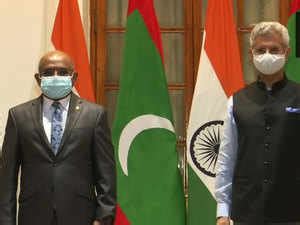 Jaishankar meets Maldivian counterpart Abdulla Shahid - The Economic Times