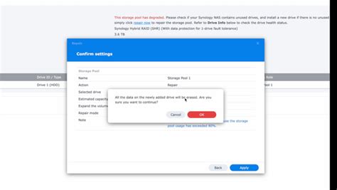 Image result for Clearing Files in NAS Setup