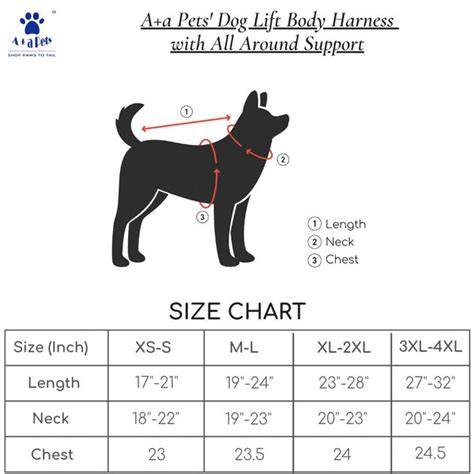 A+a Pets' Dog Body Support Harness Belt for Dogs with weak legs – www ...