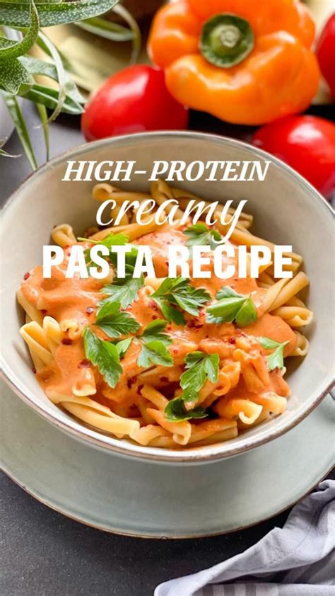 High-Protein Pasta Sauce | High protein pasta, Protein pasta recipes ...