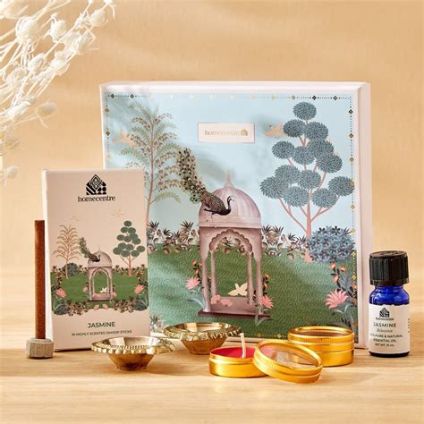Buy Divine Jasmine Fragrance Gift Set from Home Centre at just INR 999.0