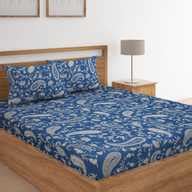 Flipkart SmartBuy 104 TC Cotton Double Paisley Bedsheet - Buy Flipkart ...