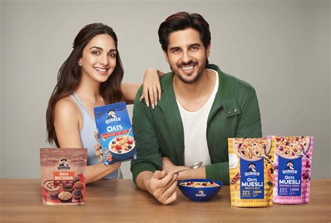 QUAKER WELCOMES KIARA ADVANI AND SIDHARTH MALHOTRA AS BRAND AMBASSADORS