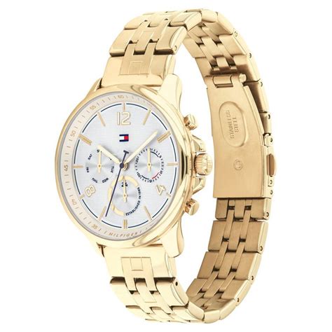 Buy Online Tommy Hilfiger White Dial Quartz Multifunction Watch for ...