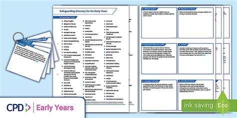 Safeguarding glossary - safeguarding (teacher made) - Twinkl
