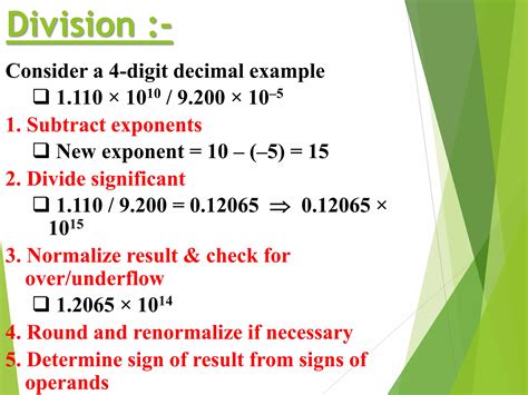 Image result for Normalization of Floating Numbers