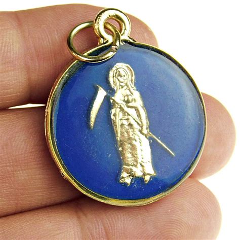 Buy Bling Cartel Blue Color Pentagram Pendant Tetragrammaton Double ...