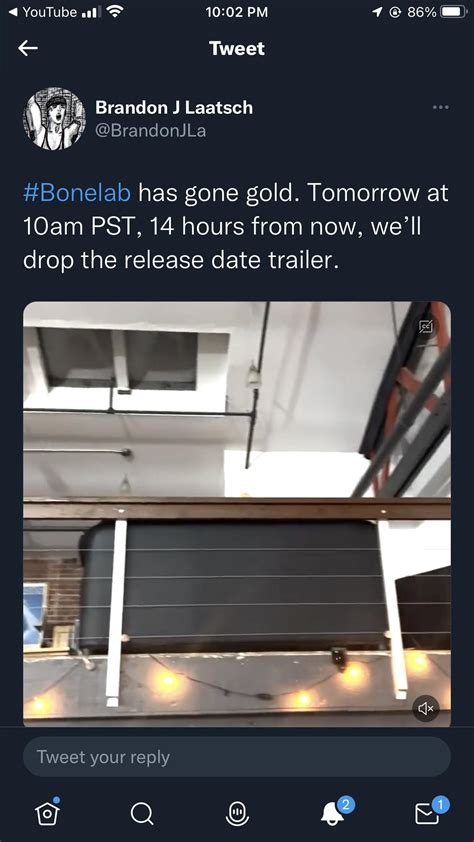 RELEASE DATE TRAILER ANNOUNCED-14 HOURS FROM RIGHT NOW : r/BONELAB