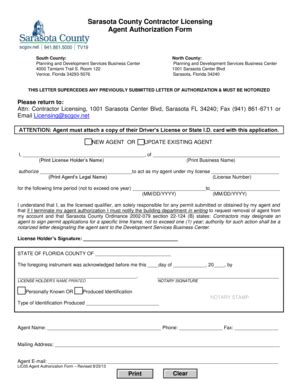 2019-2025 Form FL LIC05 - Sarasota County Fill Online, Printable ...