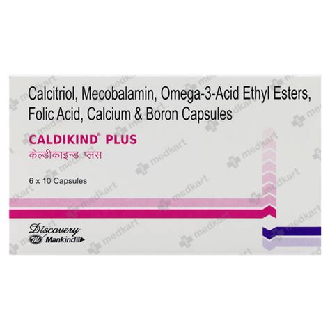 CALDIKIND PLUS CAPSULE 10'S : View Price, Combination and Alternatives ...