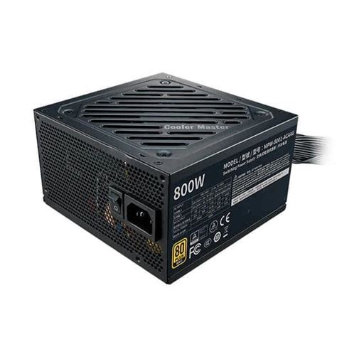 Buy COOLER MASTER G800 80 Plus Gold Non Modular Power Supply (800 W ...