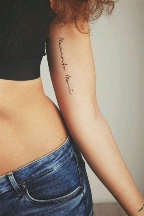 upper arm tattoos for women small