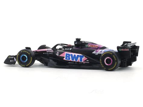 2024 Alpine A524 No. 31 Esteban Ocon 1:43 Bburago Formula 1 diecast sc ...