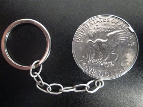 Eisenhower 1978 One Dollar Liberty Coin Pendant Keychain - Etsy