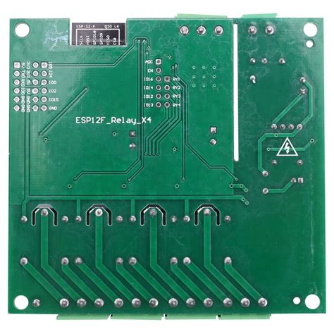 ESP8266 ESP-12F WIFI Relay Module 4Channel | Ubuy India