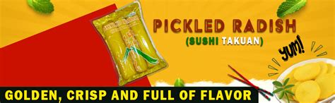 UMAI Pickled Radish (Sushi Takuan) 1kg : Amazon.in: Grocery & Gourmet Foods