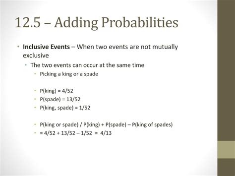 Image result for Adding Probability