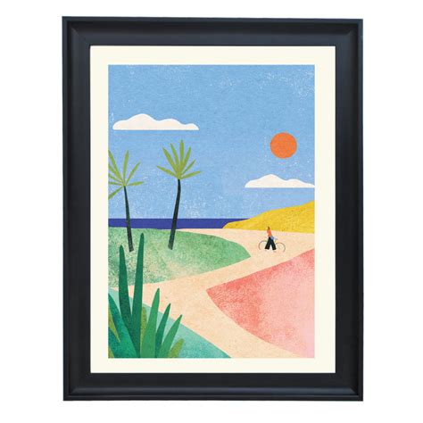 Beach Girl Art Print – Ikka Dukka Studio Private Limited.