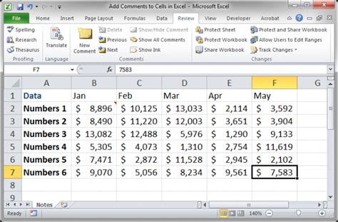 Image result for Add a Note to Excel Cell